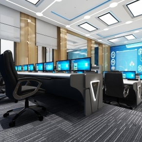 后现代研判区3D模型下载